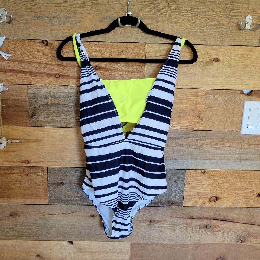 Aerie one piece swimsuit with cut outs